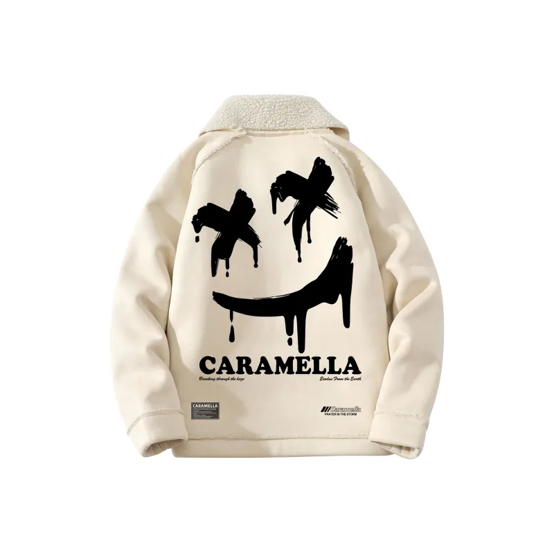 Caramella Velvet feel Coat Unisex-7