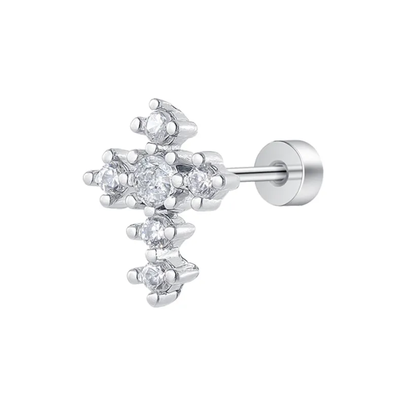 MISS XIA JWY Titanium Steel Stud Earrings Unisex-0