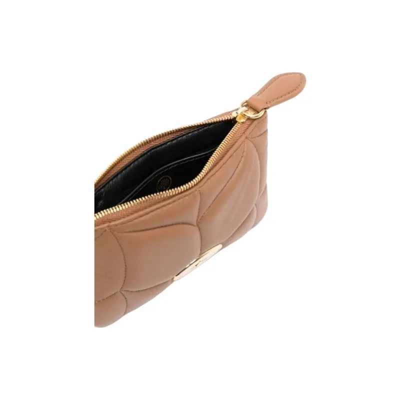 Mulberry Quilted Leather Wallet Women's Brown-2