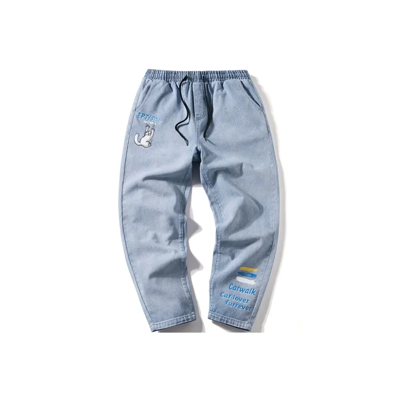 EPTISON X Simon'S Cat Jeans Unisex-4