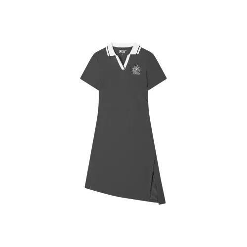 FILA Lifestyle Short Sleeved Dress Women's Starship Gray