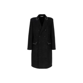 Valentino Double Breasted Long Sleeved Coat