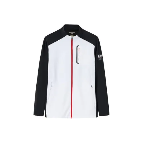 Anta Variety Training Collection Jackets Coats Men's Pure White/Basic Black