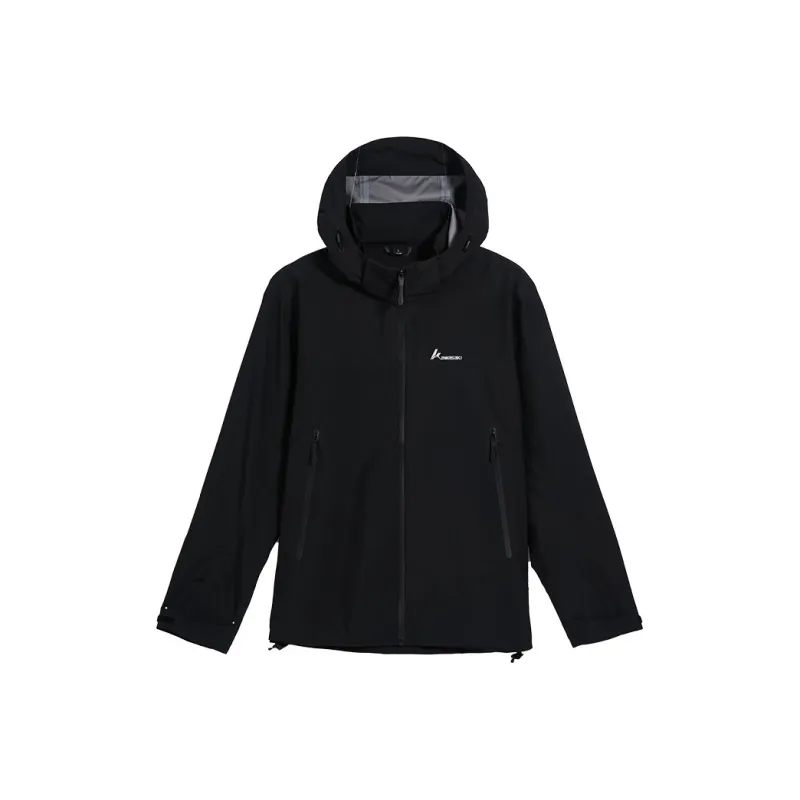 Kawasaki Mountain Versatile Water Resistant Windproof Breathable Wear Resistant Windbreaker Jacket Unisex-9