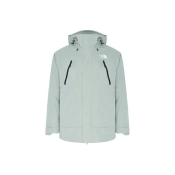 THE NORTH FACE STORMBREAK Hiking Waterproof And Breathable Warm Windbreaker Jacket Men's Terracotta Grey