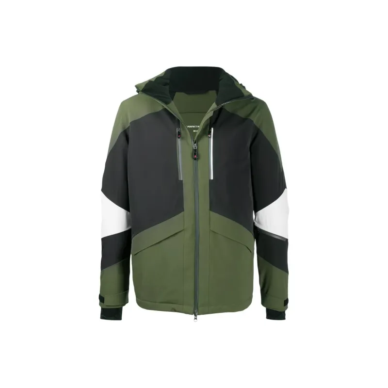 Perfect Moment Colour-block Panelled Hooded Jacket-0