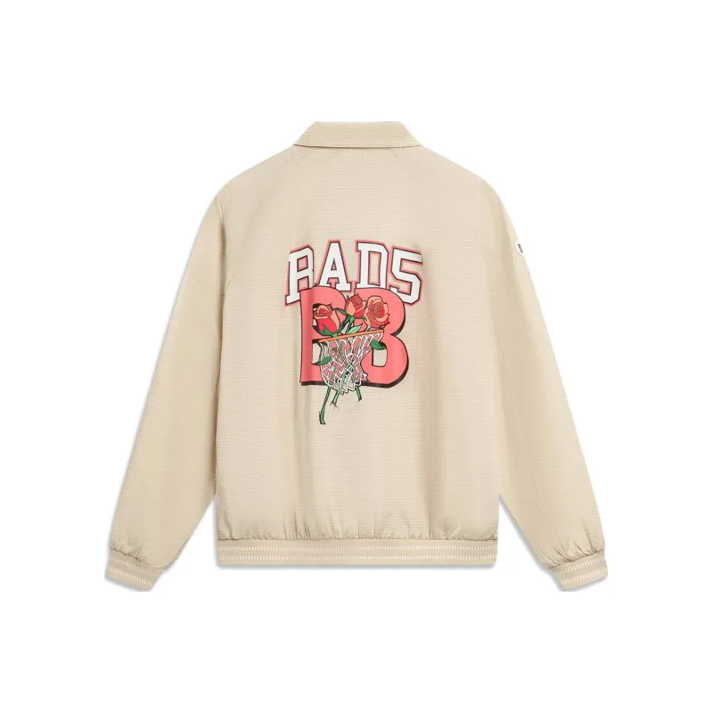 LiNing BadFive Basketball Collection Jacket Men's Grit Ash-0