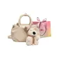White with Charm-Shopping Bag