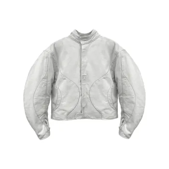 WANNA LAB Jackets Coats Unisex Moon White