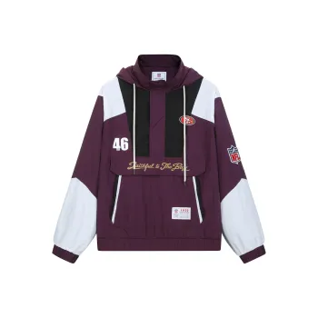 NFL Jackets Coats Unisex Plum Purple