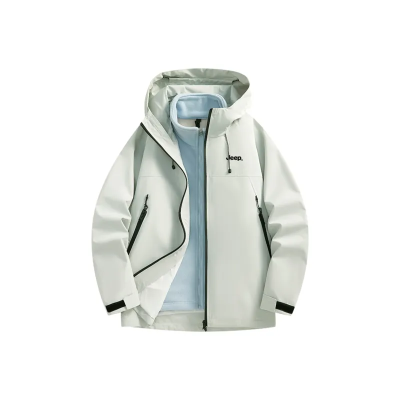 Jeep Waterproof And Windproof 3 in 1 Windbreaker Jacket Unisex-8