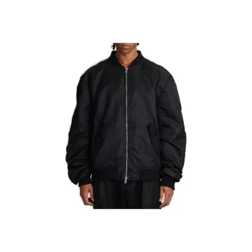 IH NOM UH NIT Twill Zipped Bomber Jacket