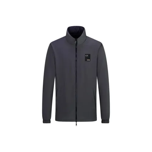 ARMANI EXCHANGE Met jackets & Coats Men's Navy Blue