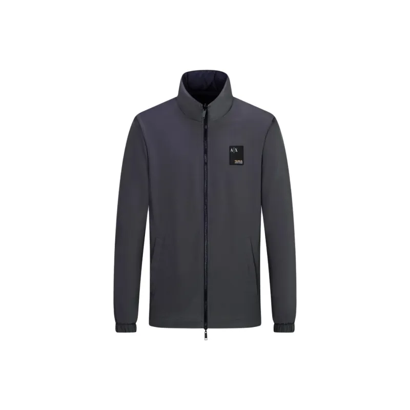 ARMANI EXCHANGE Jackets & Coats Men's Navy Blue-0