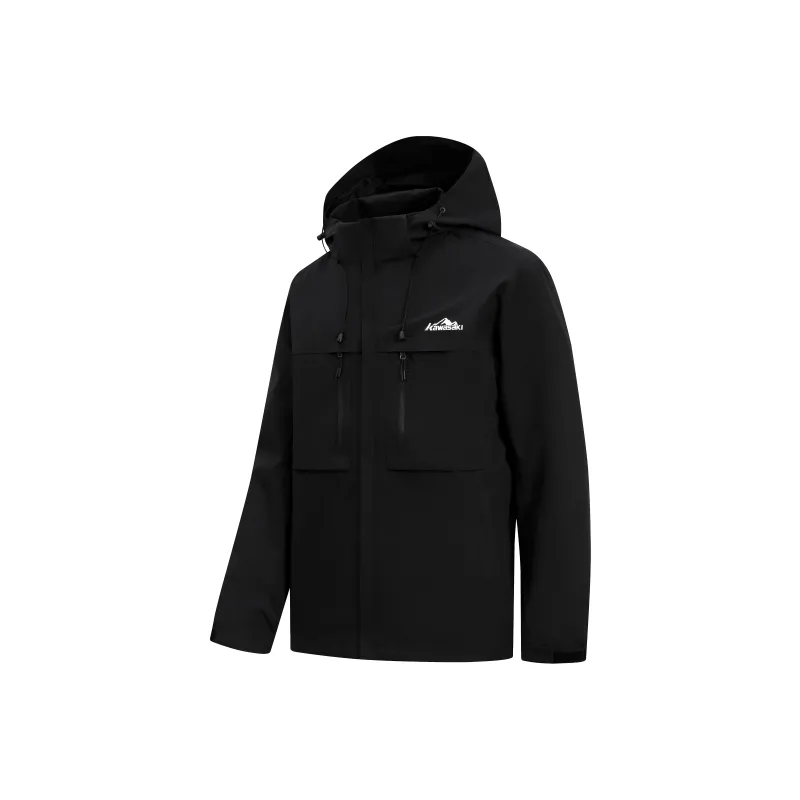 Kawasaki Windproof Wear Resistant Warm Water Repellent Windbreaker Jacket Unisex-0