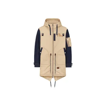 EVISU Trench Coats Men Apricot