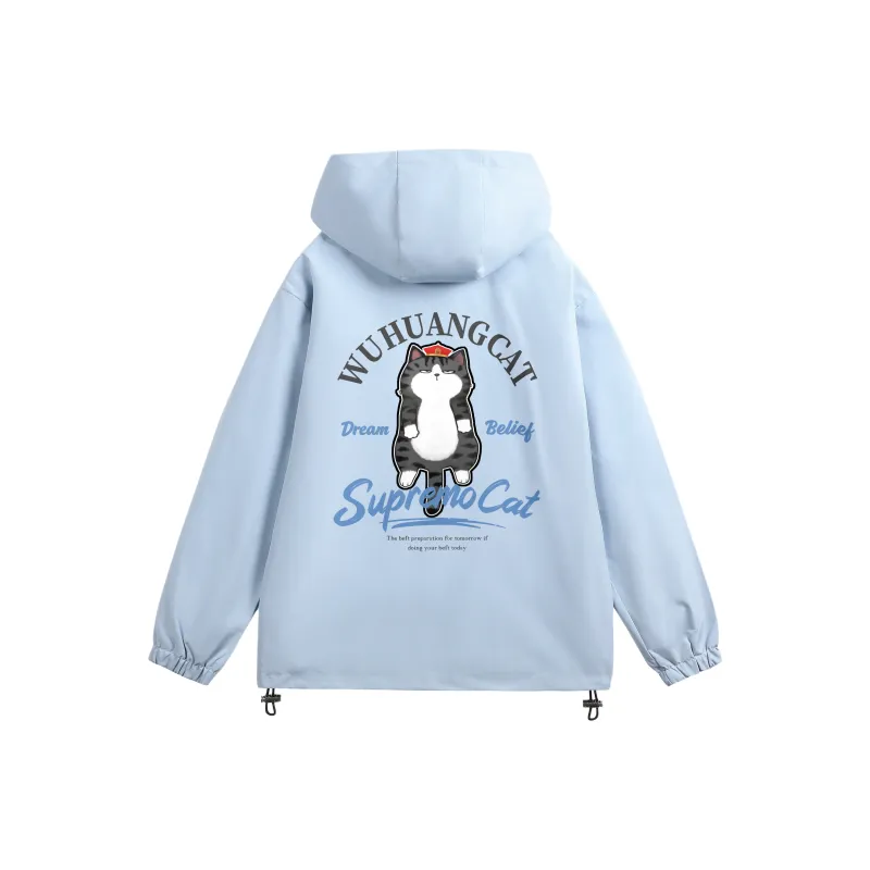 Supremo Cat Jackets Coats Unisex-10