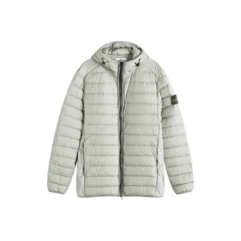 STONE ISLAND Zipped Quilted Jacket