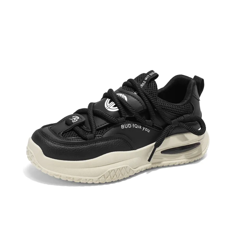 Yi Jiabao Shock Absorbers With Slip Resistant Features Low Top Chunky Sneakers Men's-1