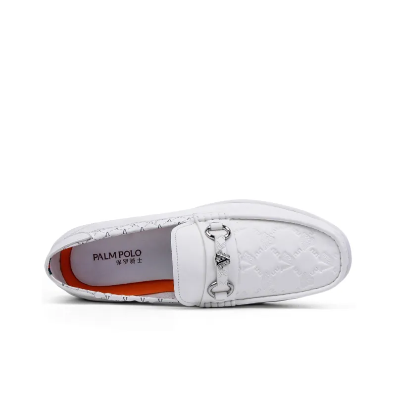 PALMPOLO Casual Shoes Men's White-1