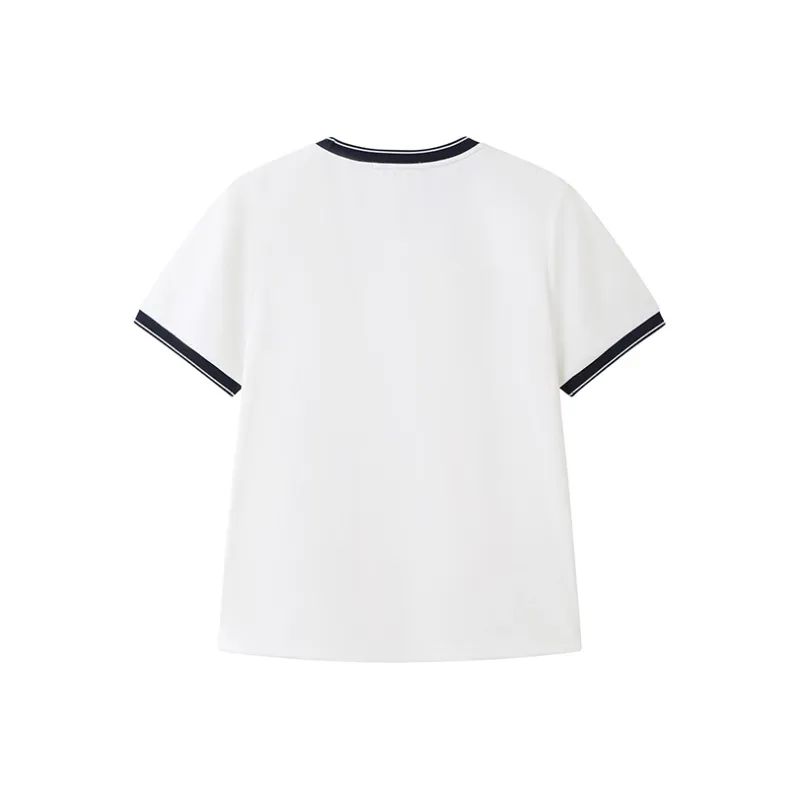 Elle Active T Shirt Women's White-1