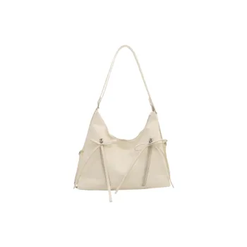 FCTOSSR PU Shoulder Bag Women's White/Silver/Black/Pink