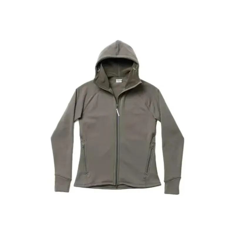 Houdini Velvet feel Coat Unisex Grass Green-0