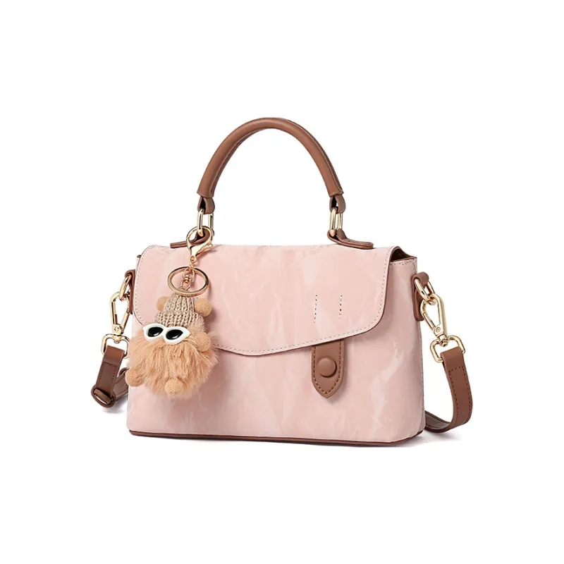 TUCANO PU Shoulder Bag, Crossbody Bag, Handbag Regular Women's Ecru/Black/Camel/Brown-21