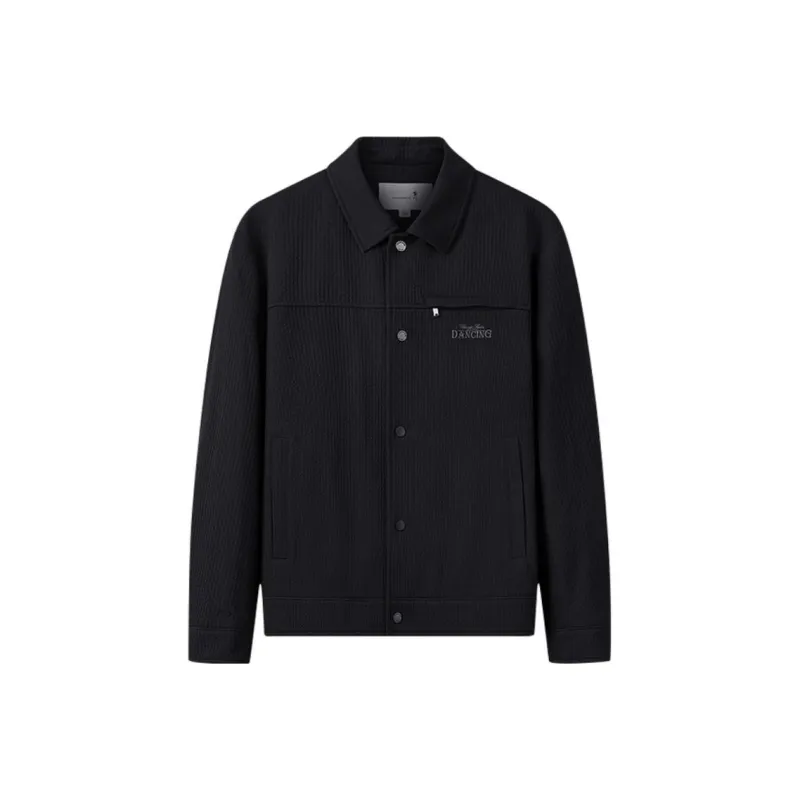 Dance With Wolves Jackets Coats Men's Black-0