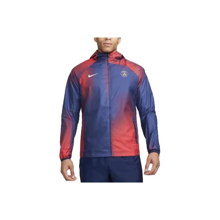 Nike Paris Saint-Germain AWF Jackets Coats Men's Marine Blue-0