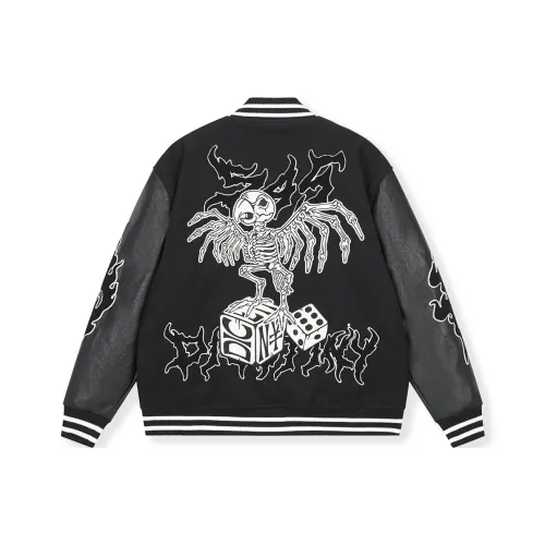 S45 X DICETINY Baseball Jerseys Unisex Black