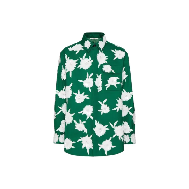 Valentino Jackets Coats Men's Green-0