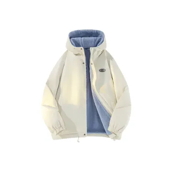 MKZA Puffer Jacket Unisex White
