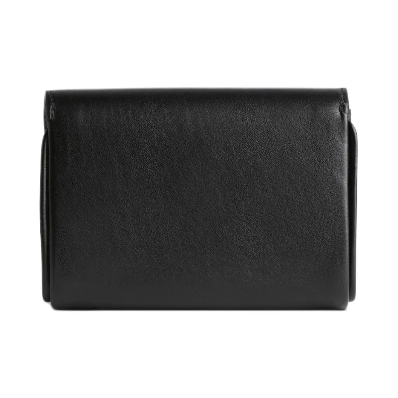 Balenciaga Cow Leather Card Holder Women's Black-2