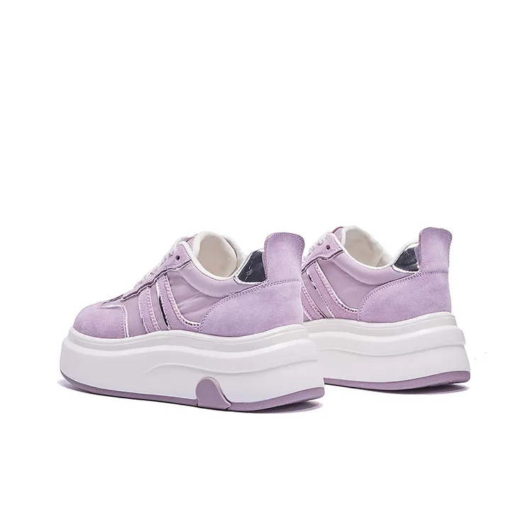 DAPHNE Anti Slip Wear Resistant Low Top Skateboard Shoes Women's-14