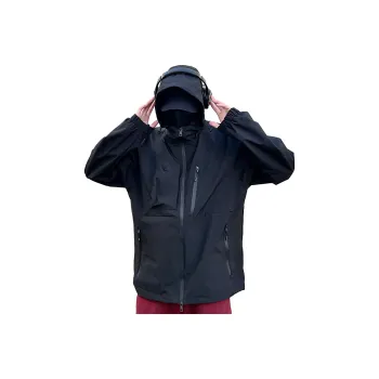 BEENTRILL Waterproof, Windproof, And Breathable Windbreaker Jacket Unisex Rosefinch Red