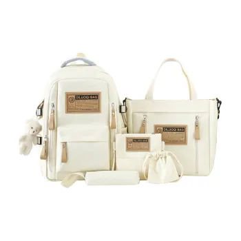 OUZIHUANG Canvas Combo Set Medium Size Women's Multicolor