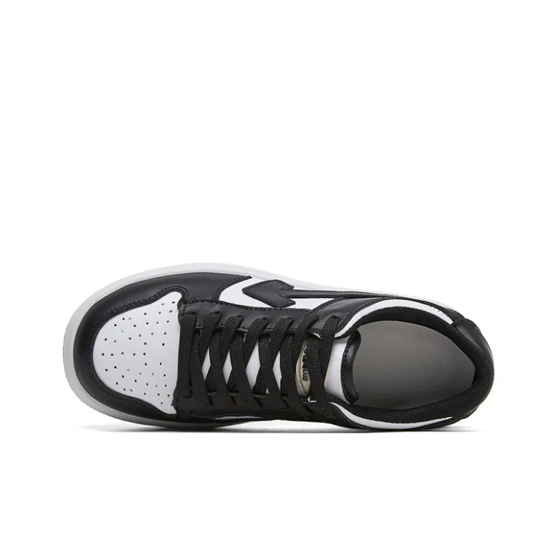 BENZI Low Top Skateboard Shoes Unisex Black-1