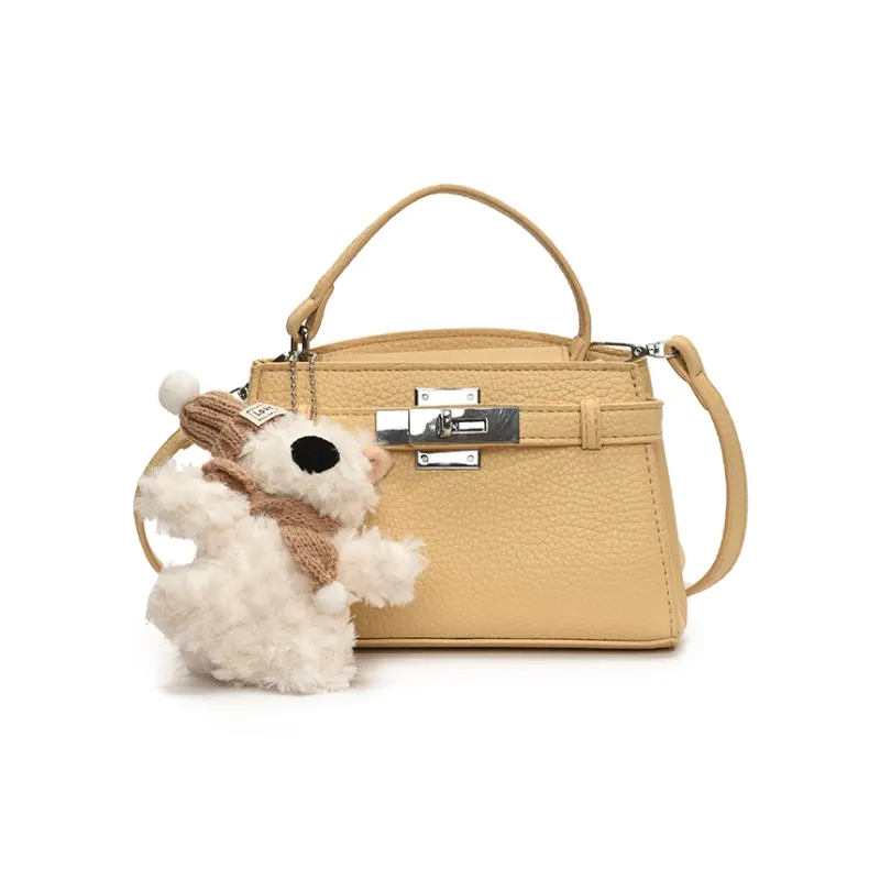 Yalu PU Handbag Regular Women's Black/Yellow/Blue/White-8