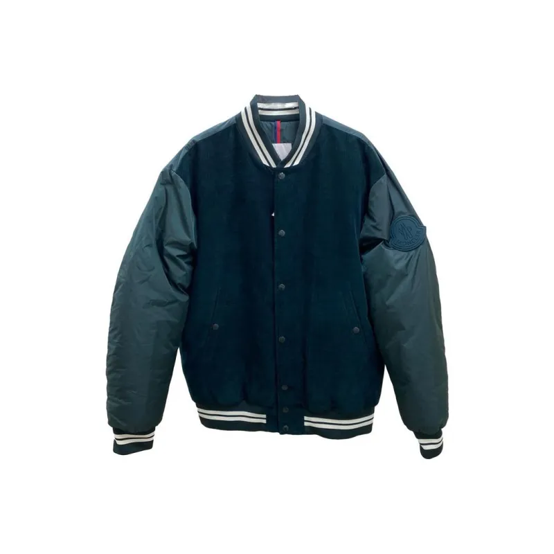 Moncler Baseball Jacket Men's Green-0