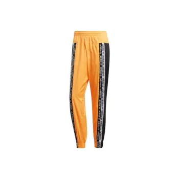 Adidas Originals RYV Knitted Sweatpants Men's Black Yellow Multicolor