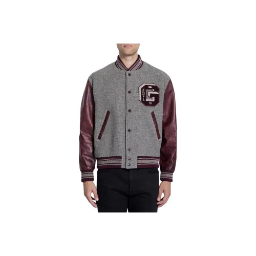 Golden Goose Logo Patch Panelled Varsity Jacket