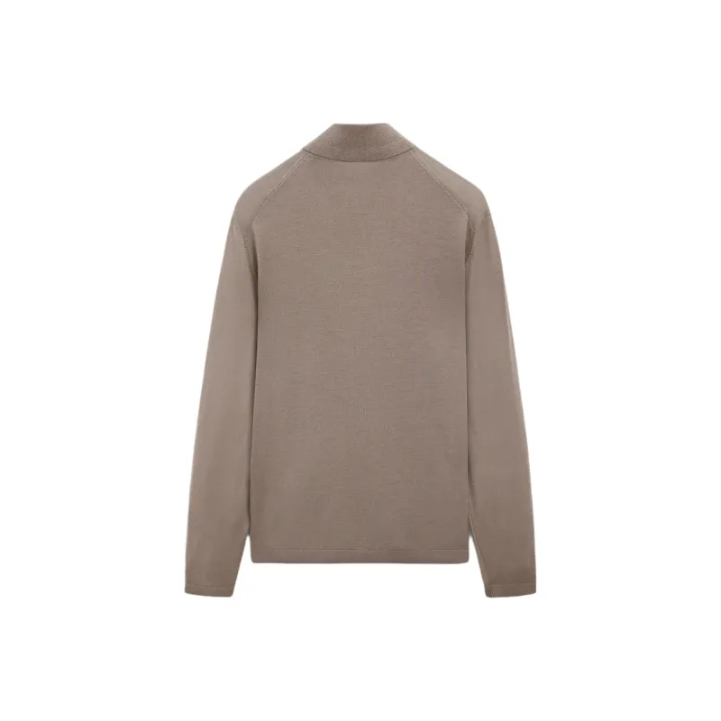 Massimo Dutti Sweater Men's Khaki-1