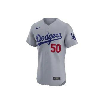 Nike Dri-FIT ADVLos Angeles Dodgers Baseball Jacket Men's Gray