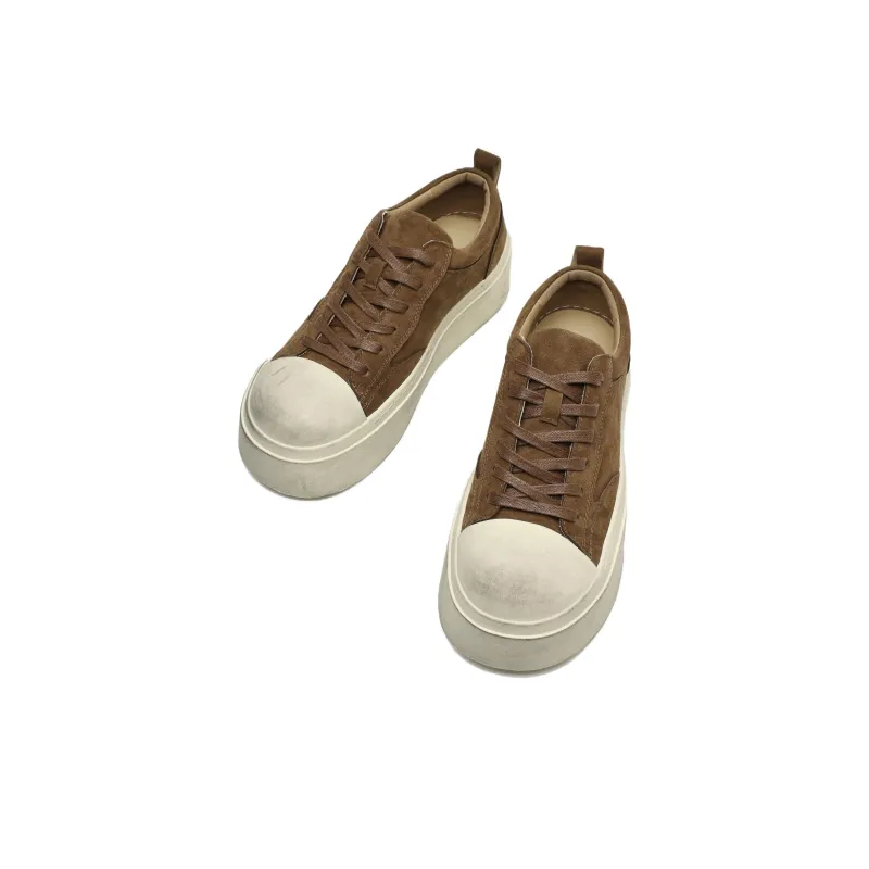 MOMGOG Abrasion Resistant Height Increasing Low Top Casual Shoes Men's-7