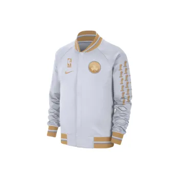 Nike x NBA Boston Celtics Team Showtime Jacket Men's White/Gold