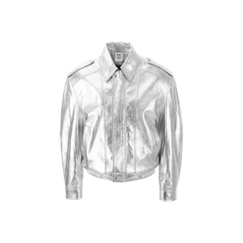 OSOI Jackets Coats Unisex Silver White