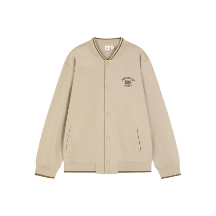 GAP Baseball Jacket Men's Khaki-0