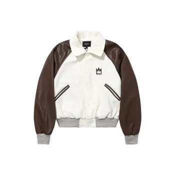Mishkanyc Baseball Jacket Unisex Khaki