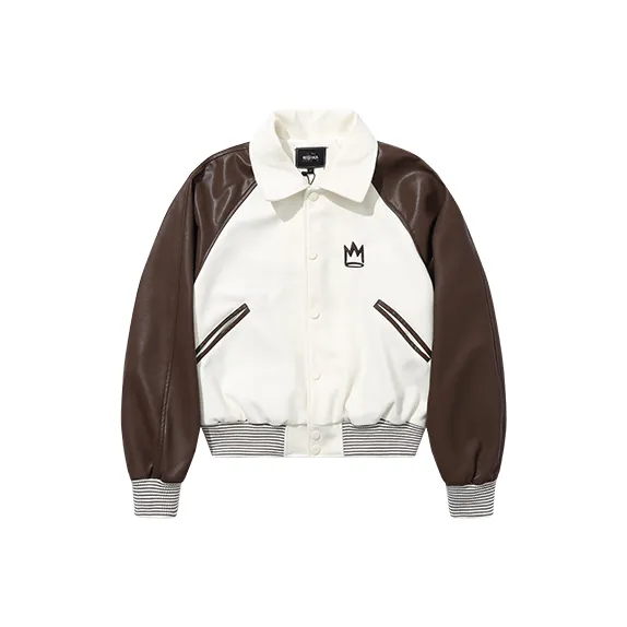 Mishkanyc Baseball Jacket Unisex Khaki-0